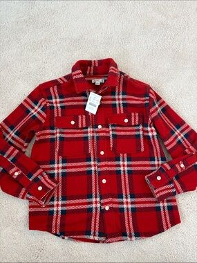 NWT J. Crew Crewcuts Plaid Shirt, 8